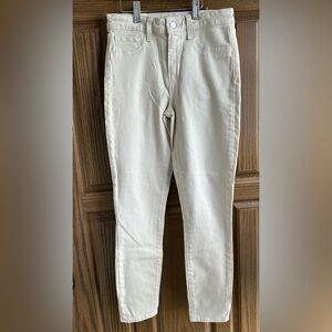 L'AGENCE Cream High-Rise Skinny Pants brand new with tag.